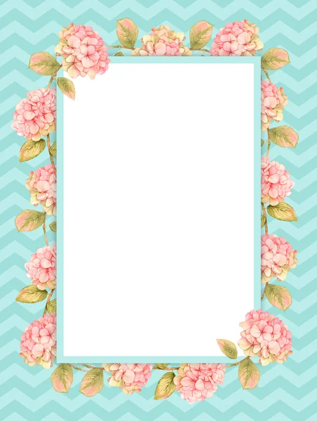 Floral watercolor mixed background