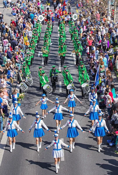 Bahar tatil parade Zurich, İsviçre