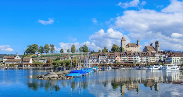 Rapperswil staré město — Stock fotografie