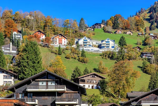 Vista a Engelberg, Svizzera — Foto Stock