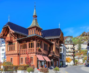 Görünüm Engelberg, İsviçre