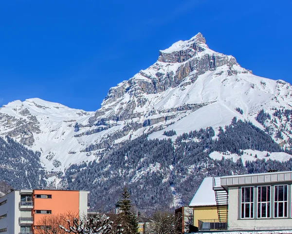 Δες στην πόλη του Engelberg, Ελβετία — Φωτογραφία Αρχείου