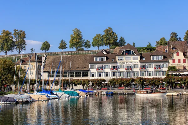 Oude binnenstad van Rapperswil, Zwitserland — Stockfoto