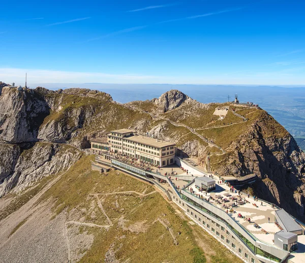 Vue sur le Mont. Pilatus en Suisse — Photo