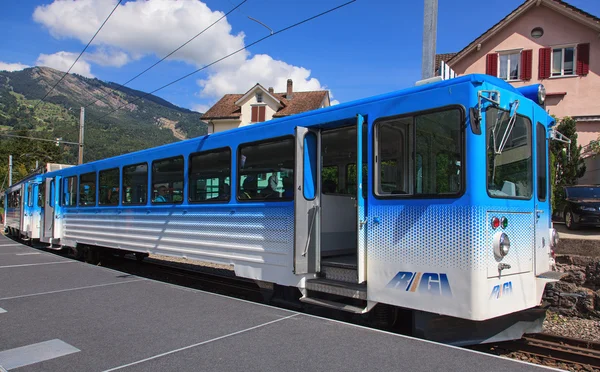 Rigi järnvägar tåg — Stockfoto