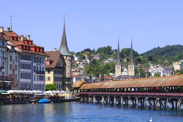 Lucerne cityscape — Φωτογραφία Αρχείου