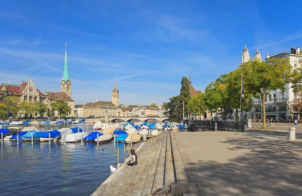 Paysage urbain de Zurich — Photo