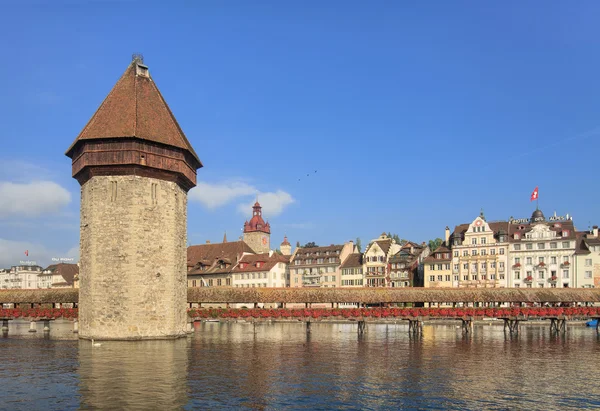 Paesaggio urbano di Lucerna — Foto Stock