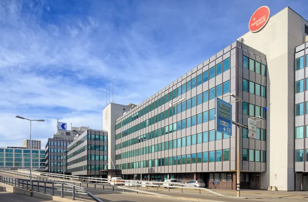 Zurich, Office Buildings on Geroldstrasse — Stock Photo, Image