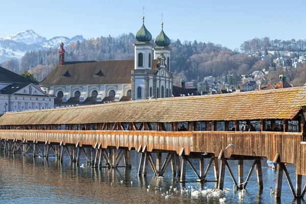 Lucerne cityscape — Stok fotoğraf