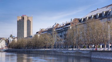 Zürih, Neumuhlenquai quai görünümü