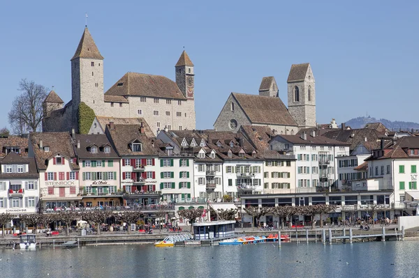 Rapperswil paesaggio urbano — Foto Stock