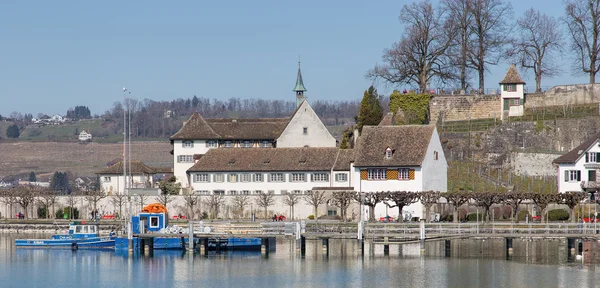 Vista a Rapperswil in primavera — Foto Stock