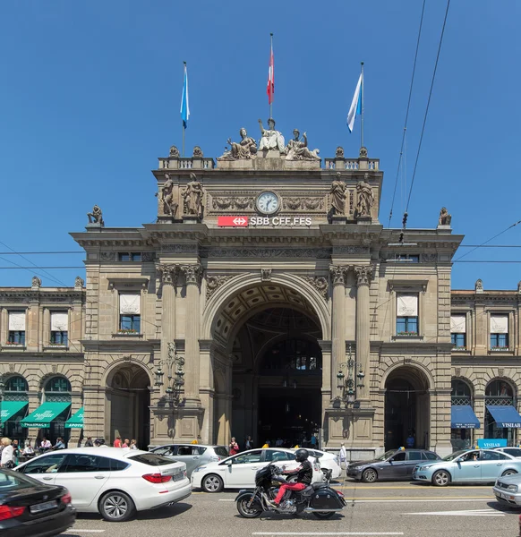 Zürich centralstation — Stockfoto