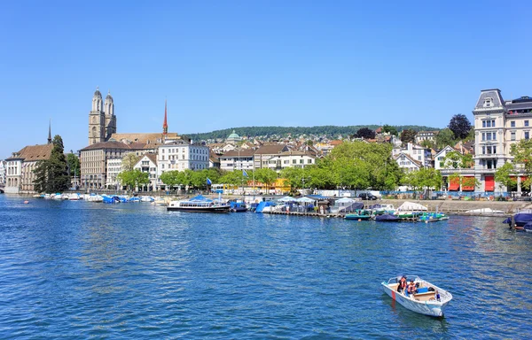 Limmat floden — Stockfoto