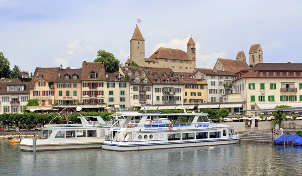 Rapperswil stadsgezicht — Stockfoto