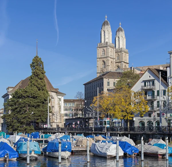 Paisaje urbano de Zurich — Foto de Stock