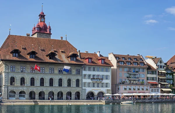 Paesaggio urbano di Lucerna — Foto Stock