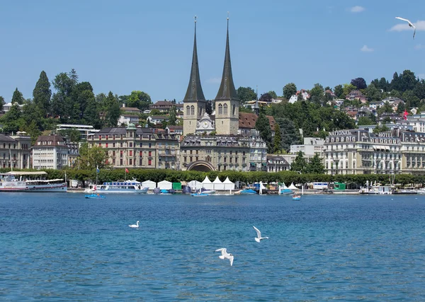 Paysage urbain de Lucerne — Photo