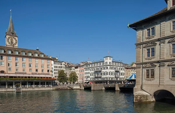 Zurich stadsbild — Stockfoto