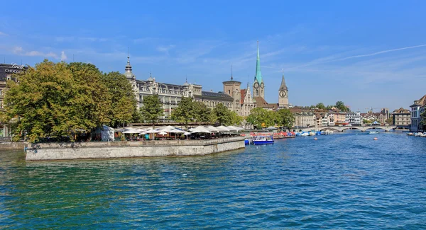 Río Limmat en Zurich —  Fotos de Stock