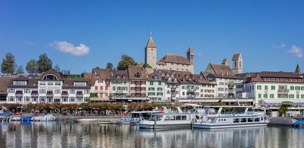 Stadtbild von Rapperswil — Stockfoto