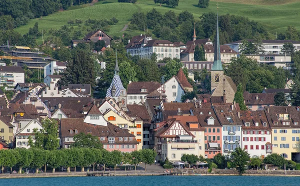 Zug stadsgezicht — Stockfoto