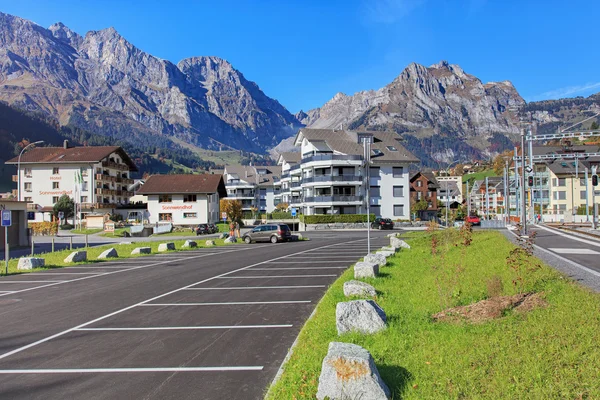 Vista en Engelberg — Foto de Stock