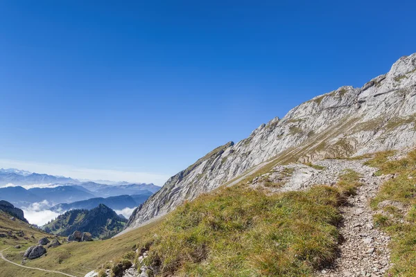 Vy från berget Pilatus — Stockfoto