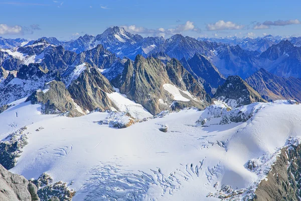 Vista nos Alpes Suíços — Fotografia de Stock