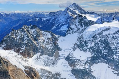İsviçre Alpleri'nde görünümü