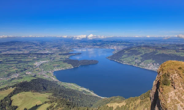 Vue depuis le Mt. Rigi en Suisse — Photo