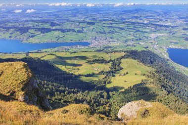 mt. rigi İsviçre'den göster