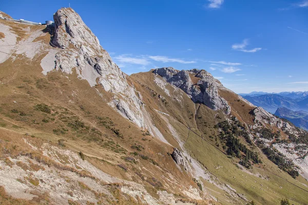 Syn på Mt. Pilatus i Schweiz — Stockfoto