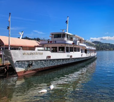 MS Waldstatter Dört kanton Gölü üzerinde