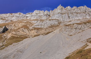 İsviçre pilatus Dağı tepesinde