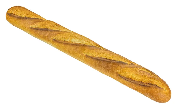 Baguette bröd isolerad på vit bakgrund — Stockfoto