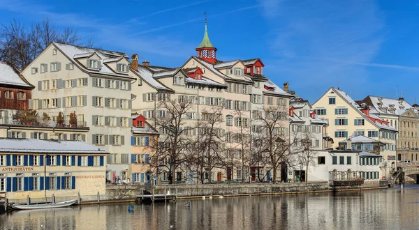 Шкиперский квартал в Цюрихе, Швейцария — стоковое фото