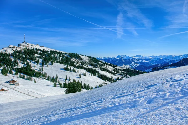 Δες στο Mount Rigi το χειμώνα — Φωτογραφία Αρχείου