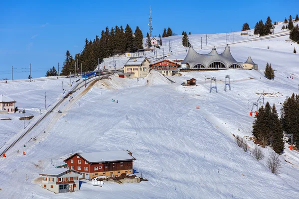 Δες στο Mount Rigi το χειμώνα — Φωτογραφία Αρχείου