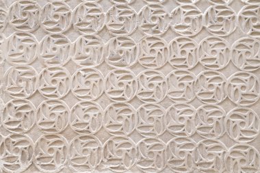  Patterned Wall Decoration Segovia Spain clipart