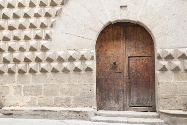 Patrón de fachada en Ávila, España —  Fotos de Stock