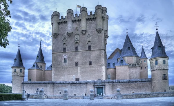 Αλκαζάρ κάστρο σε segovia, Ισπανία — Φωτογραφία Αρχείου