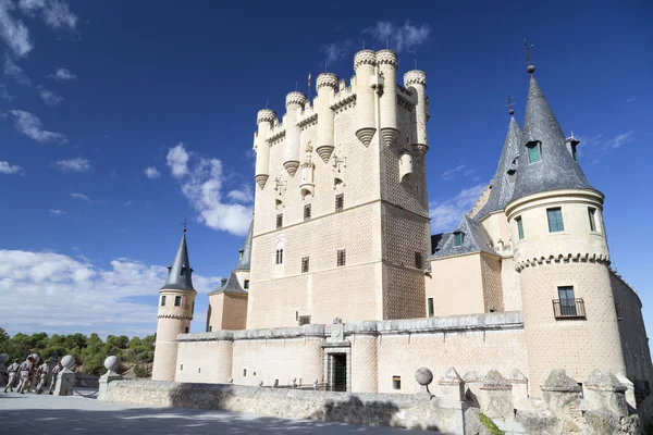 Château d'Alcazar à Ségovie, Espagne — Photo