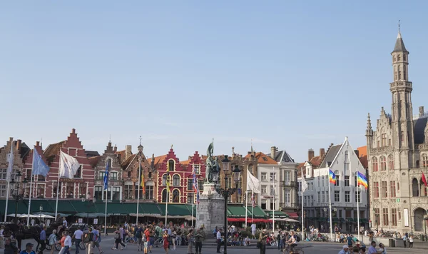 De historische stad centrum van Brugge ik — Stockfoto