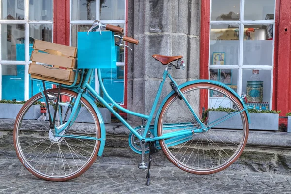 Bicicleta colorida Imágenes de stock libres de derechos