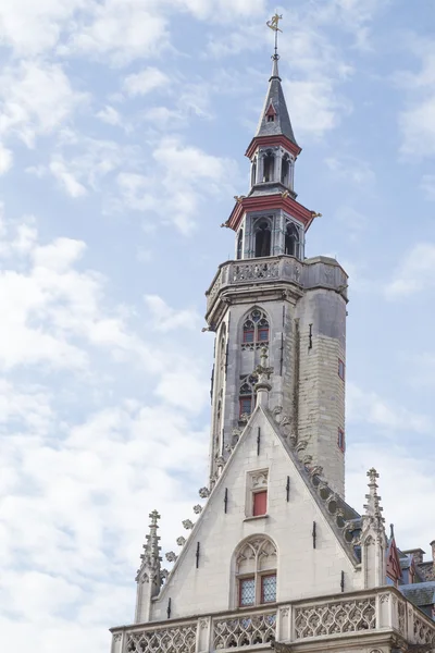 Bruges, Belgium. Church of Our Lady ( — Stock Photo, Image