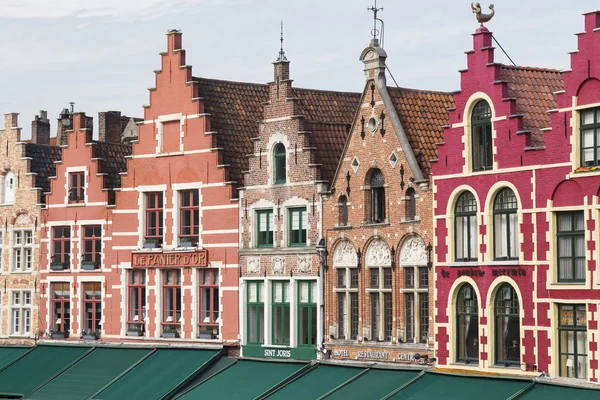 Historické centrum města Bruggy i — Stock fotografie