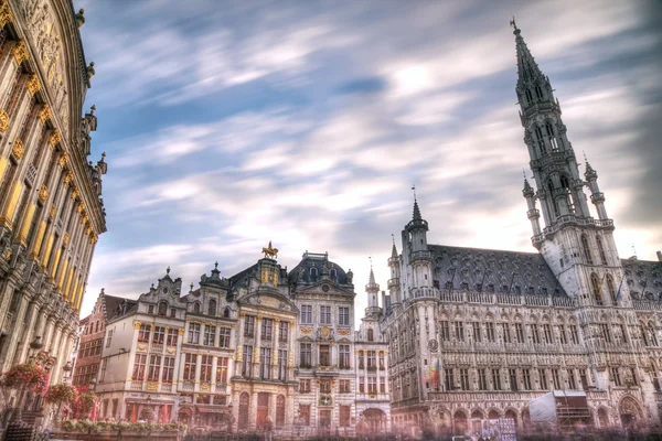 Большая площадь Брюсселя, Бельгия — стоковое фото