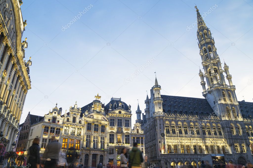 Grand Place  of Brussels, Belgium